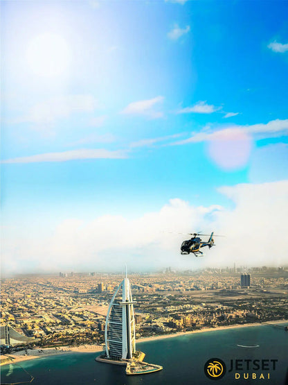 Dubai Helicopter Tour: Burj Al Arab, The Palm Jumeirah, Burj Khalifa